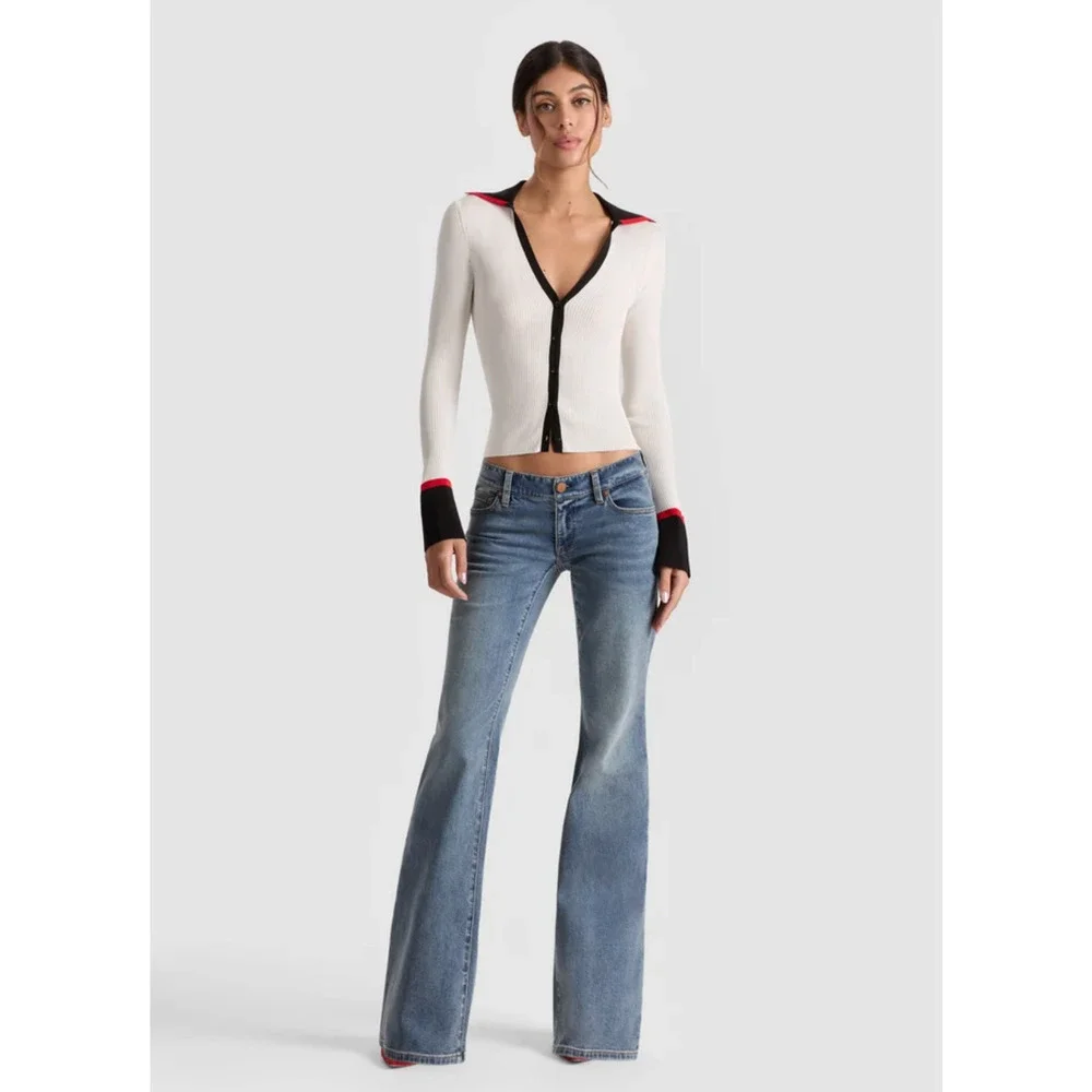 sold Alice + Olivia NEALIE CARDIGAN M - Picture 6 of 6